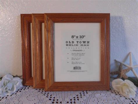 8 x 10 oak picture frame